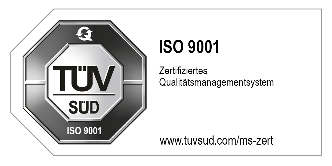 Tüv Süd Iso 9001 Siegel – Zertifiziertes Qualitätsmanagementsystem